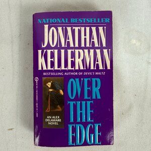 Jonathan Kellerman Over The Edge Paperback Alex Delaware Novel 1988 Signet